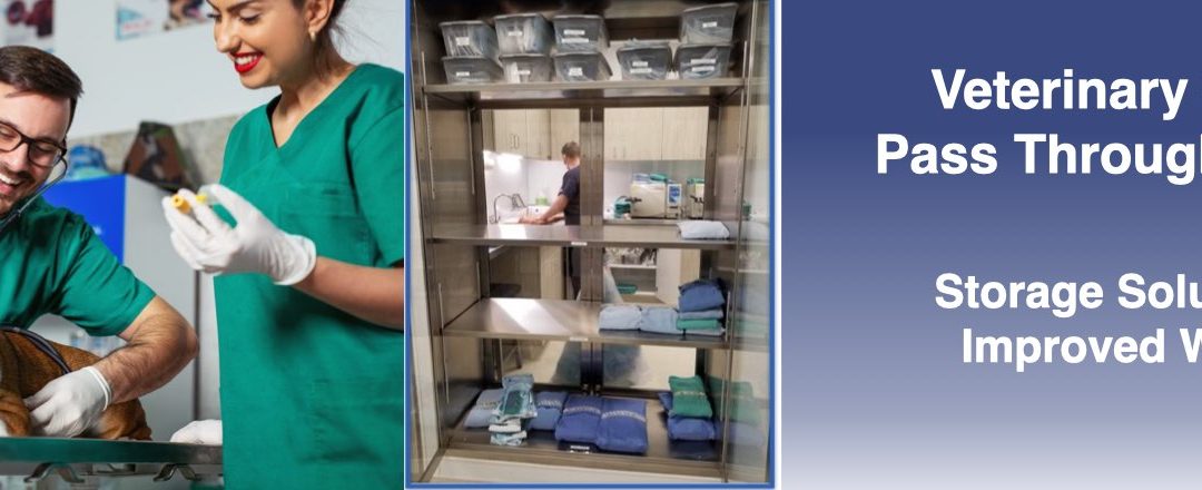 Veterinary Surgical Pass Through Cabinets